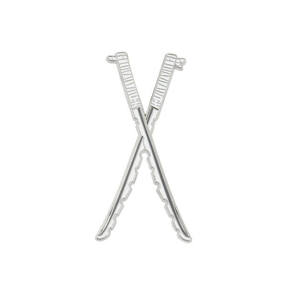 Demon Slayer Hashira Inosuke Sword Enamel Pins - Picture 1 of 4